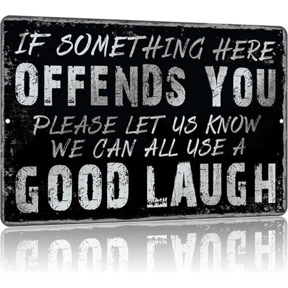 Vintage Garage Decor Funny Sarcasm Metal Tin Signs - Picture 7 of 7